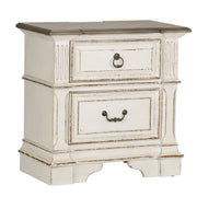 Abbey Park Uph Sleigh Bed, Dresser & Mirror, Chest, Night Stand image