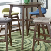 Space Saver Gather Table in Satin Walnut image