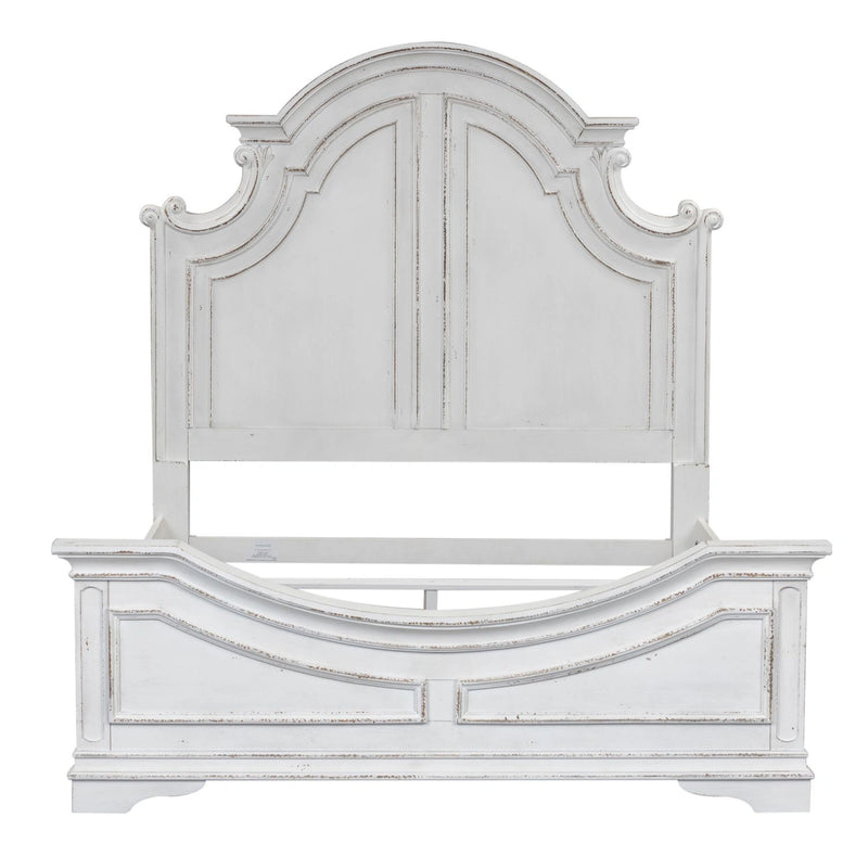Magnolia Manor King California Panel Bed, Dresser & Mirror, Night Stand image