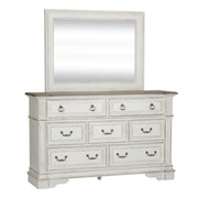 Abbey Park Panel Bed, Dresser & Mirror, Chest, Night Stand image